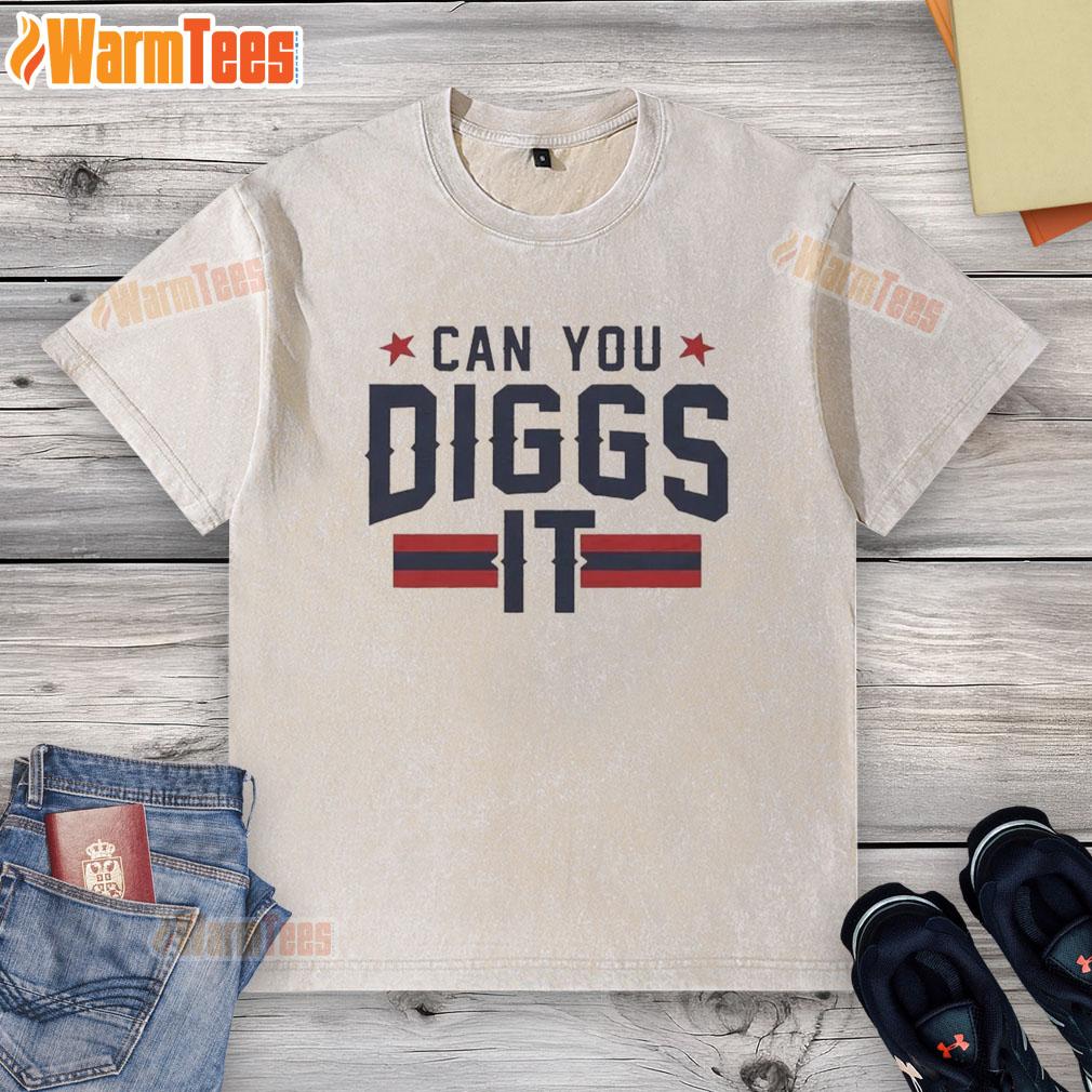 Official 'Can You Diggs It' meme washed t-shirt featuring bold graphic design, perfect for meme lovers and casual wear.