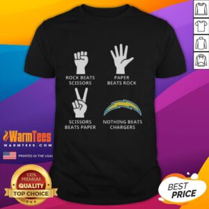 Alt Text: Official Los Angeles Chargers football logo t-shirt featuring bold design and vibrant team colors. Perfect for fans!
