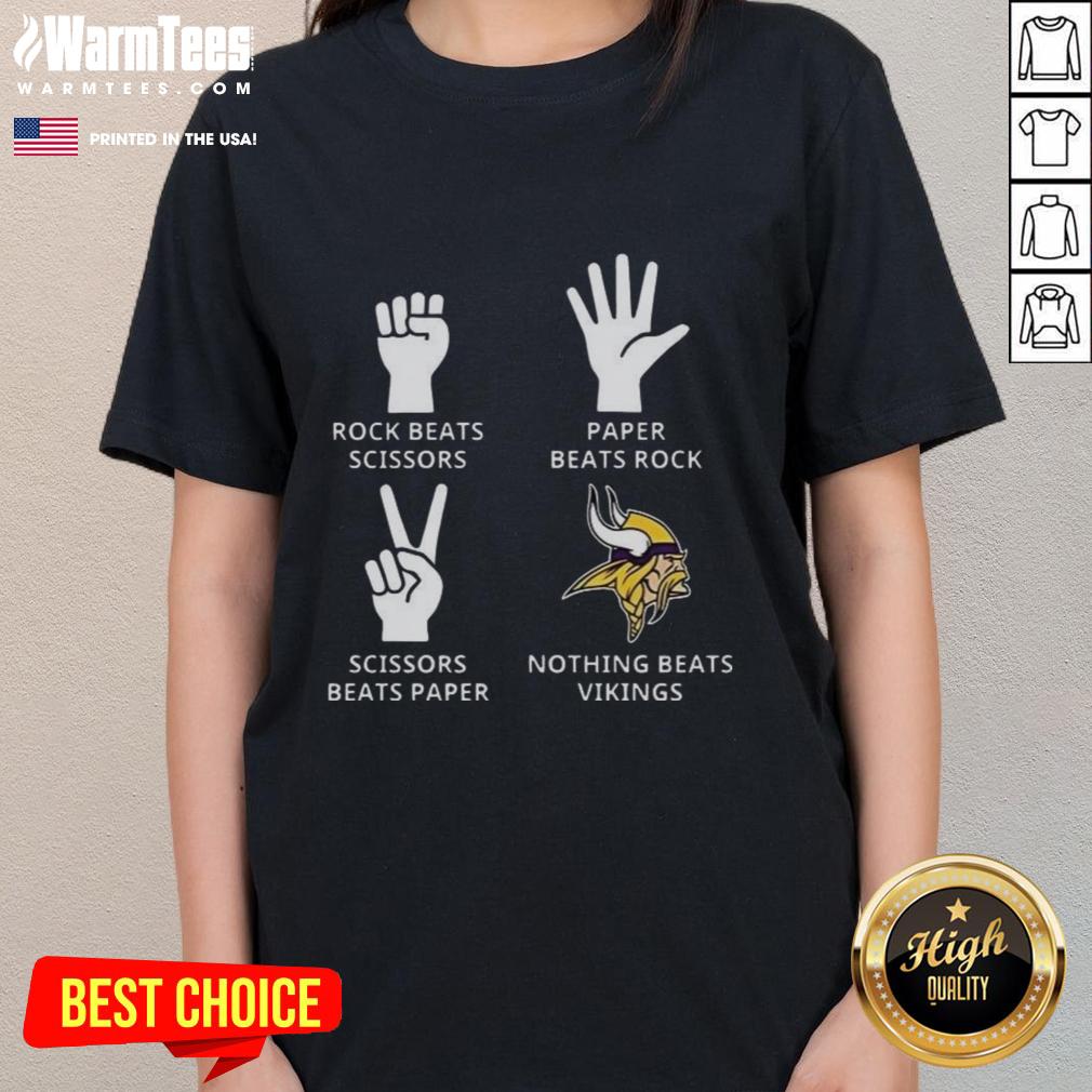 Official Minnesota Vikings Football logo on a stylish ladies tee, perfect for fans showcasing team spirit and style.