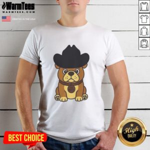 Official Rodeo Roscoe Dog T-Shirt featuring a fun design for dog lovers, perfect for casual outings and rodeos.