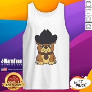 Official Rodeo Roscoe Dog Tank Top featuring a playful dog graphic, perfect for pet lovers and summer outings.