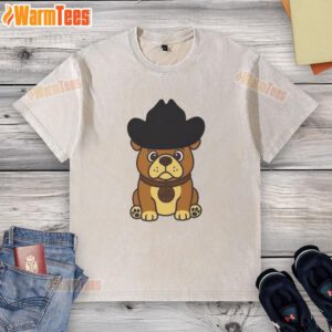 Official Rodeo Roscoe Dog Washed T-Shirt featuring a vintage design and soft fabric, perfect for dog lovers and rodeo fans.