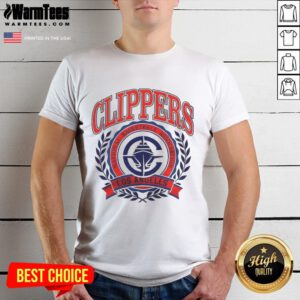 Original Los Angeles Clippers NBA logo vintage T-shirt featuring classic design and vibrant colors for basketball fans.