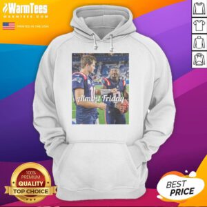 Premium Drake Maye and Stefon Diggs New England Patriots hoodie, perfect for football fans, stylish and comfy for almost Friday.