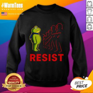 Premium Portland Frog Fck Ice Anti-Trump Sweatshirt featuring a unique design and bold statement for political activism.