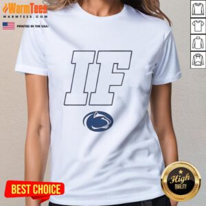 2025 Ladies Tee featuring Penn State logo, perfect for fans showcasing school spirit and style.