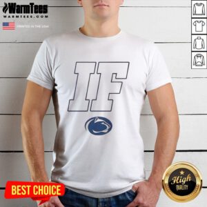 Alt Text: Top Penn State Was Wearing Of 2025 T-Shirt in navy blue, showcasing school pride and trendy design.