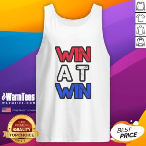 Stylish Top Win at Win tank top featuring a bold design, perfect for casual wear and summer outings.