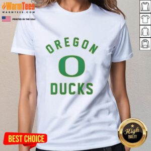 Stylish Awesome Oregon Ducks ladies tee featuring vibrant team colors and logo, perfect for game day or casual wear.