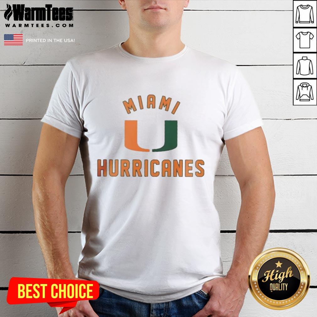 Stylish Good Miami Hurricanes T-Shirt featuring vibrant team colors and logo, perfect for fans and game day attire.