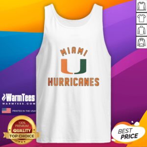 Good Miami Hurricanes tank top featuring vibrant team colors and logo, perfect for game day and casual wear.