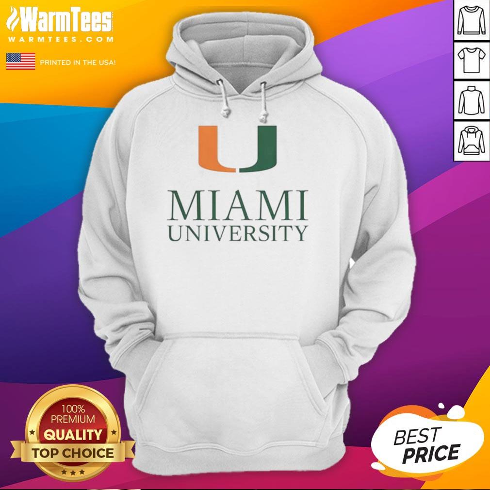 Good Miami University hoodie in vibrant colors, showcasing the school's emblem and perfect for students and fans.