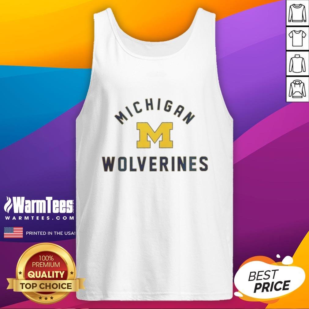 Good Michigan Wolverines tank top featuring the team's logo, perfect for fans and summer wear.