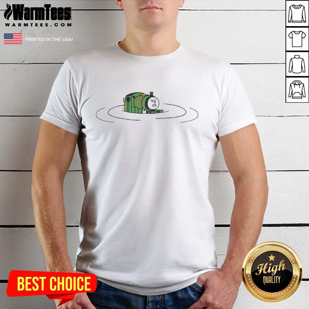 Nice Thomas And Friends Percy's Plunge T-Shirt featuring vibrant graphics of Percy and friends, perfect for young fans.