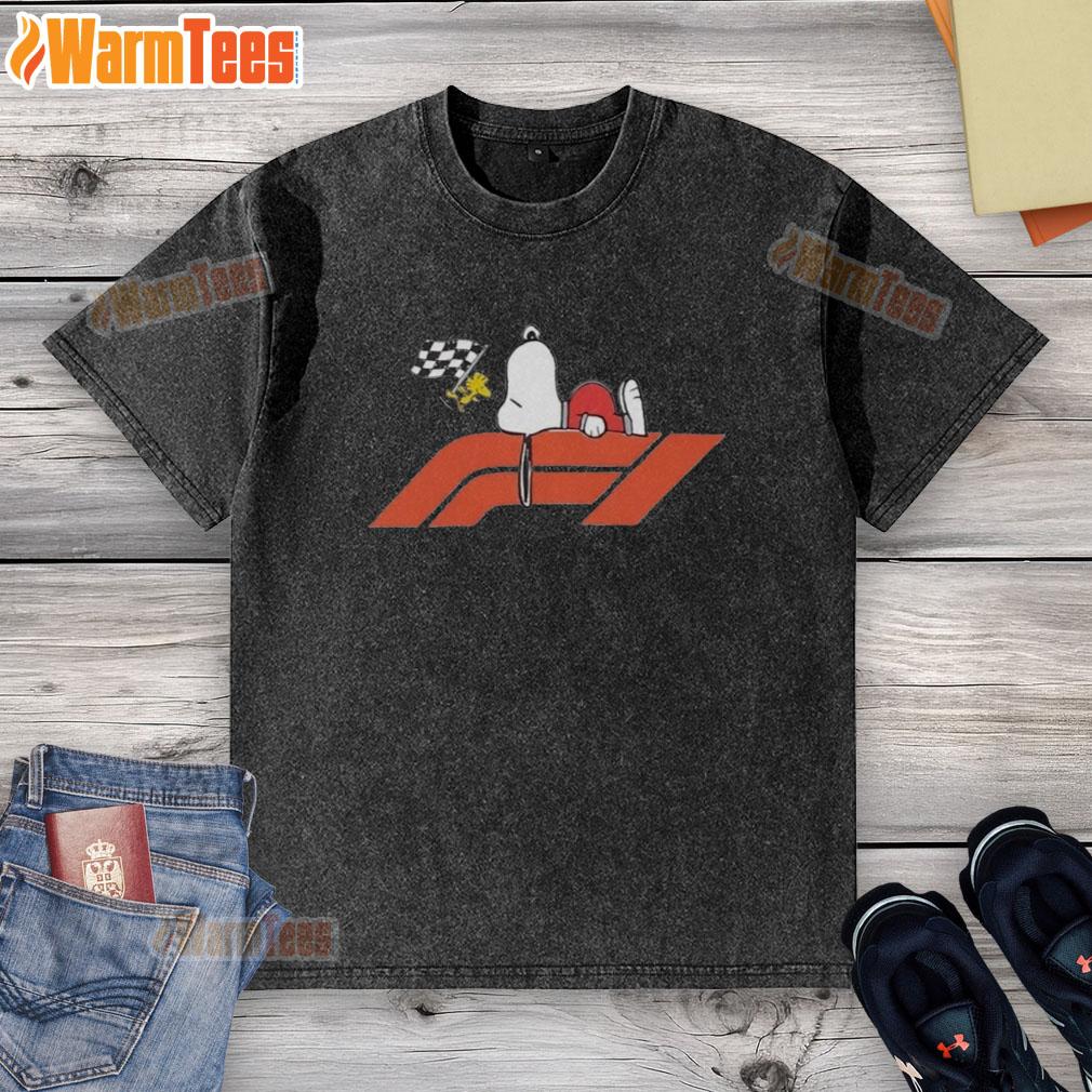 Premium Peanuts Las Vegas Grand Prix F1 washed t-shirt featuring vibrant graphics and comfortable fit for racing fans.