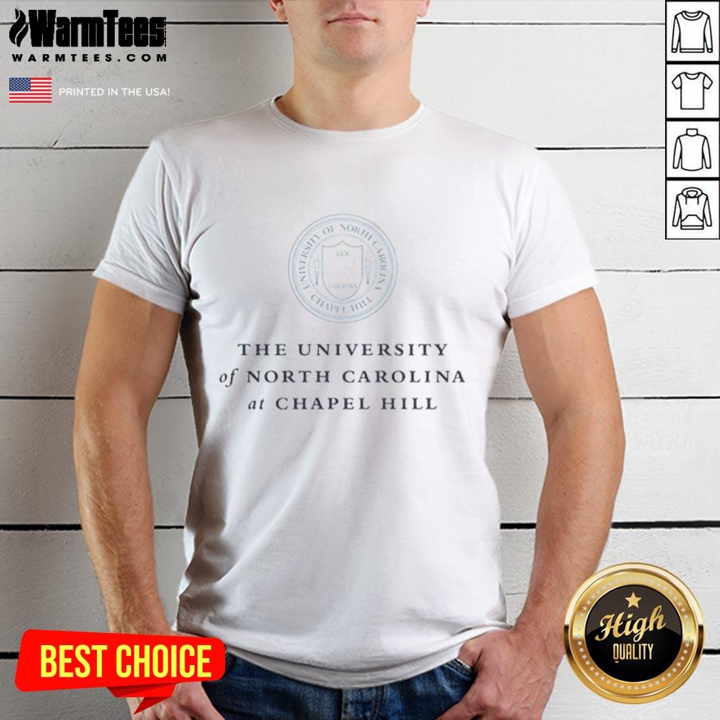 Premium University of North Carolina at Chapel Hill T-Shirt featuring the UNC logo and vibrant colors.