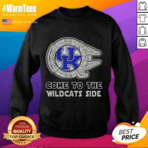 Top Star Wars Come to the Kentucky Wildcats Side Sweatshirt featuring unique design and team colors, perfect for fans.