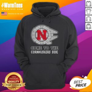 Top Star Wars Come to the Nebraska Cornhuskers Side Hoodie featuring a unique design for fans and stylish comfort.