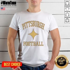 Awesome Pittsburgh Steelers Football Starkist Sparkle Icon T-Shirt featuring vibrant colors and bold team logo design.