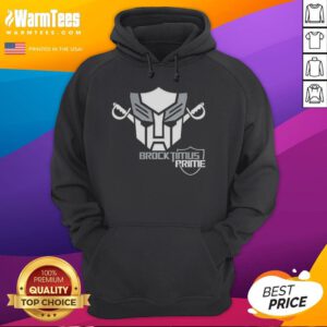 Good Brocktimus Prime Transformers logo hoodie featuring a bold graphic design and vibrant colors for fans.