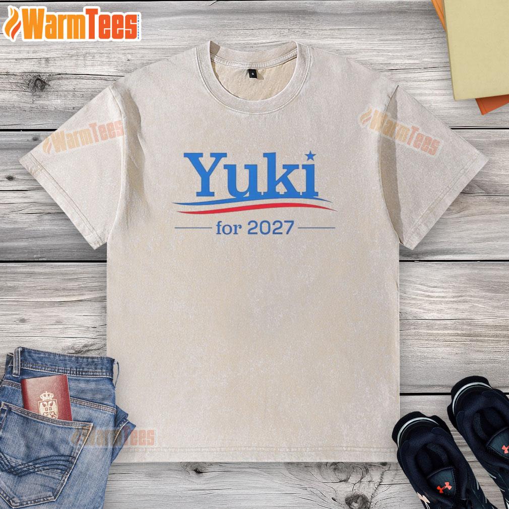 Good Tsunoda Yuki for 2027 Vcarb campaign logo on a washed t-shirt, featuring a stylish and vibrant design.