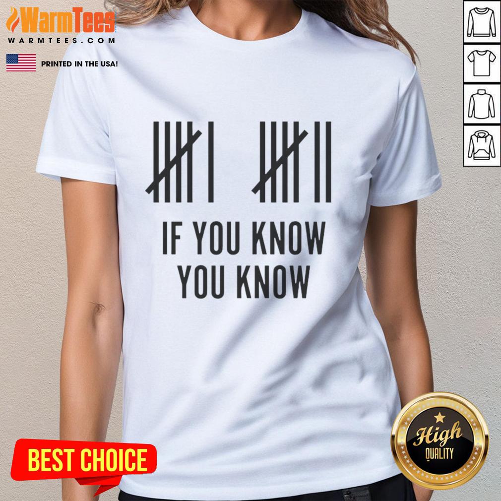 Nice Six Seven If You Know You Know ladies tee in stylish design, perfect for casual outings and fashion enthusiasts.