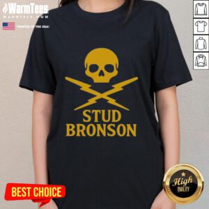 Nice Skull The Peacemakers Brutal Ladies Tee featuring a bold graphic design in vibrant colors.