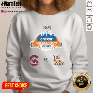 Official South Carolina State Bulldogs vs Prairie View AM Panthers 2025 Celebration Bowl sweatshirt in vibrant colors.