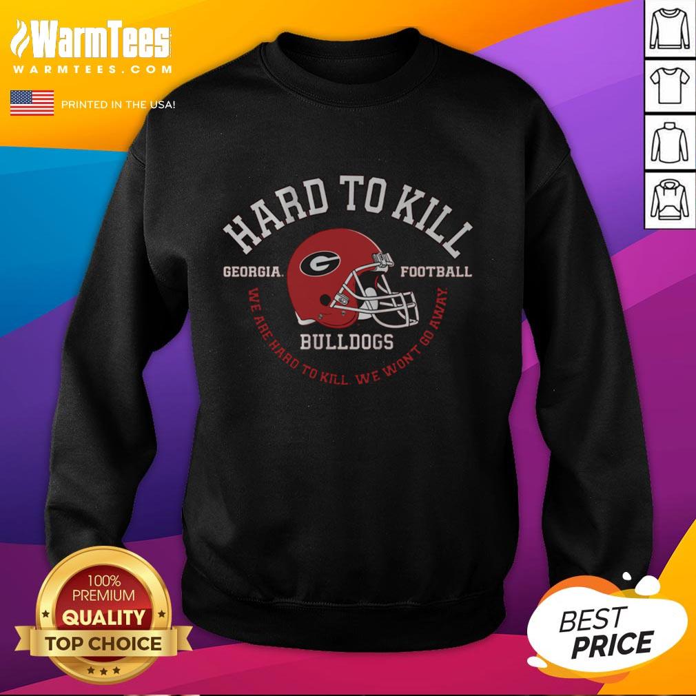 Original Georgia Football Hard to Kill Sweatshirt featuring bold graphics and a comfortable fit for fans.