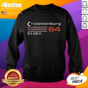 Premium Clattenburg 64 Ready Sweatshirt in stylish design, perfect for casual wear and sports enthusiasts.