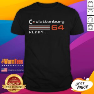 Premium Clattenburg 64 Ready T-Shirt featuring a stylish design and comfortable fit for casual wear.