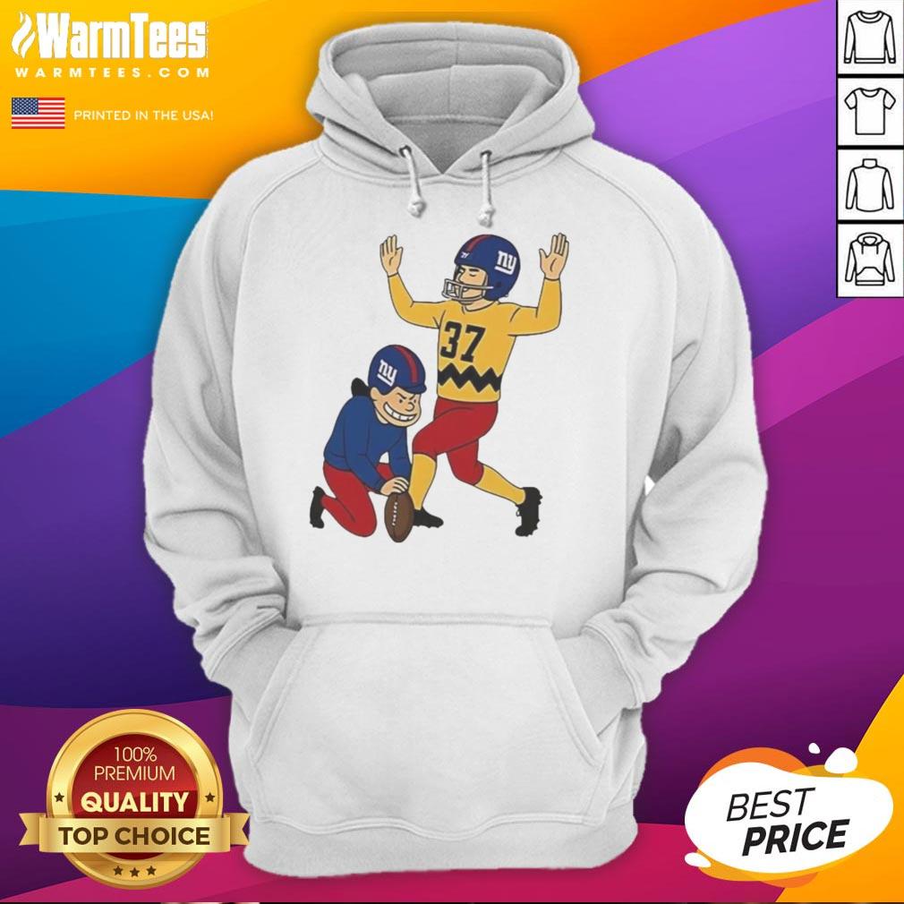 Pretty Younghoe Koo Charlie Brown Giants Kicker Miss meme hoodie design featuring Koo's iconic expression and football elements.