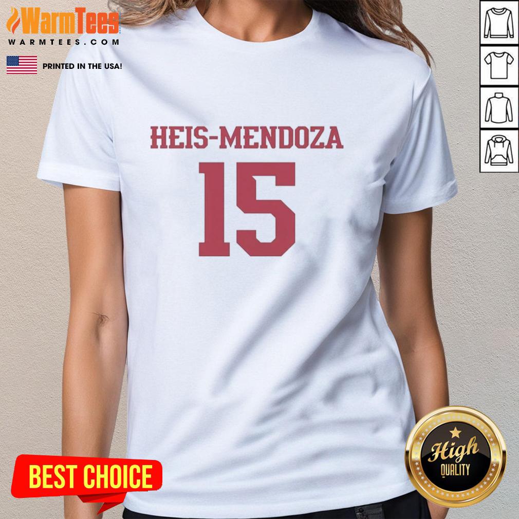Top Heis Mendoza 15 Ladies Tee in vibrant colors, showcasing a stylish design perfect for casual wear.