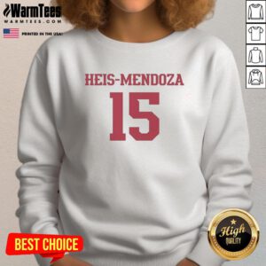Top Heis Mendoza 15 sweatshirt featuring a stylish design and comfortable fit, perfect for casual wear and sports enthusiasts.