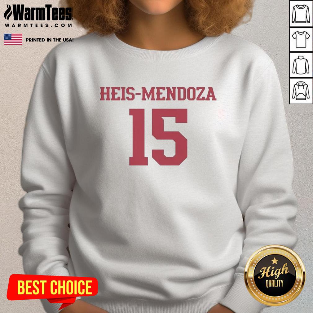 Top Heis Mendoza 15 sweatshirt featuring a stylish design and comfortable fit, perfect for casual wear and sports enthusiasts.