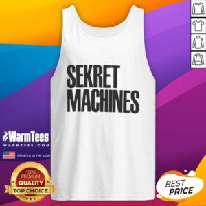 Top-Sekret-Machines Tank Top featuring a stylish design and comfortable fit for casual wear, perfect for machine enthusiasts.