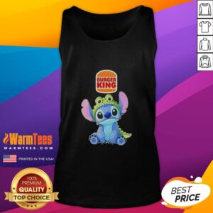 Top-Stitch Cosplay Crocodile X Burger King tank top featuring vibrant colors and unique design for cosplay enthusiasts.