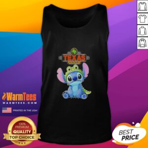Top Stitch Cosplay Crocodile tank top featuring Texas Roadhouse design, perfect for cosplay and casual wear.