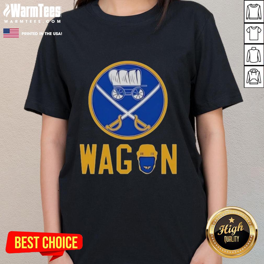 Buffalo Sabres ladies tee featuring a stylish design, perfect for fans supporting the team in comfort and style.