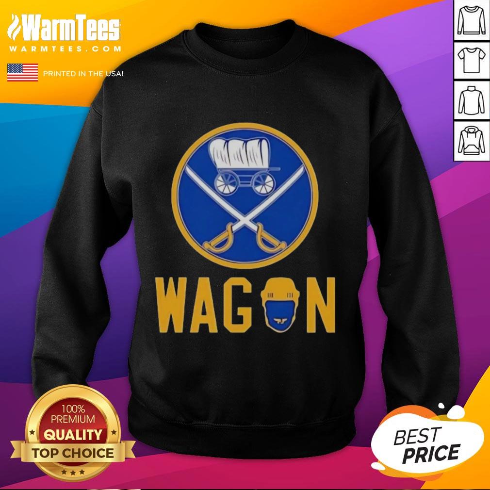 Good Absolute Wagon Buffalo Sabres sweatshirt featuring team logo and stylish design for fans and sports enthusiasts.