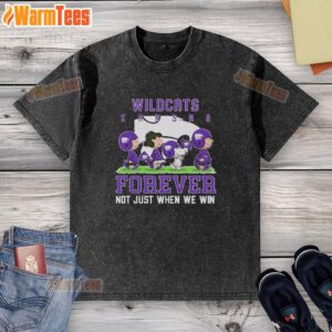 Good Peanuts Kansas State Wildcats Forever T-Shirt showcasing team spirit, perfect for fans celebrating every game.