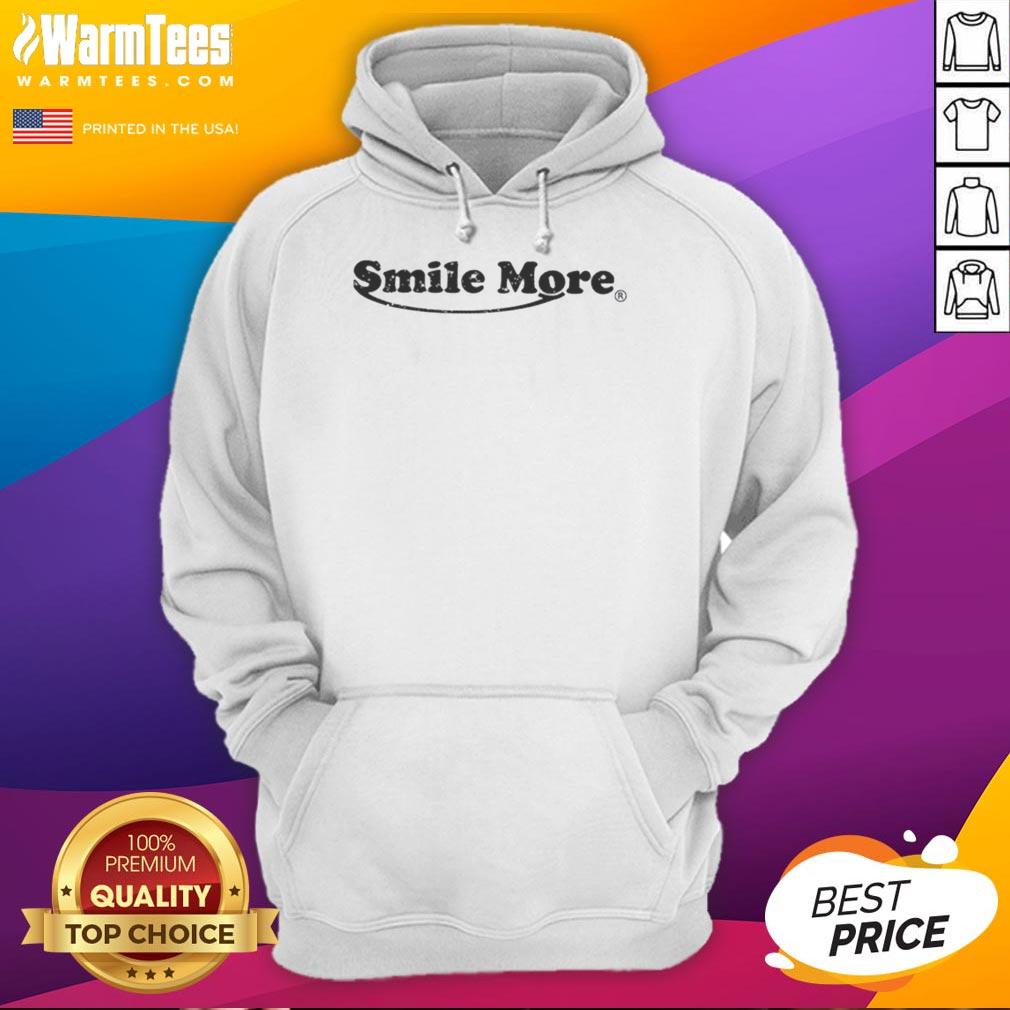 Good Smile More logo hoodie featuring a vibrant design, perfect for casual wear and spreading positivity.