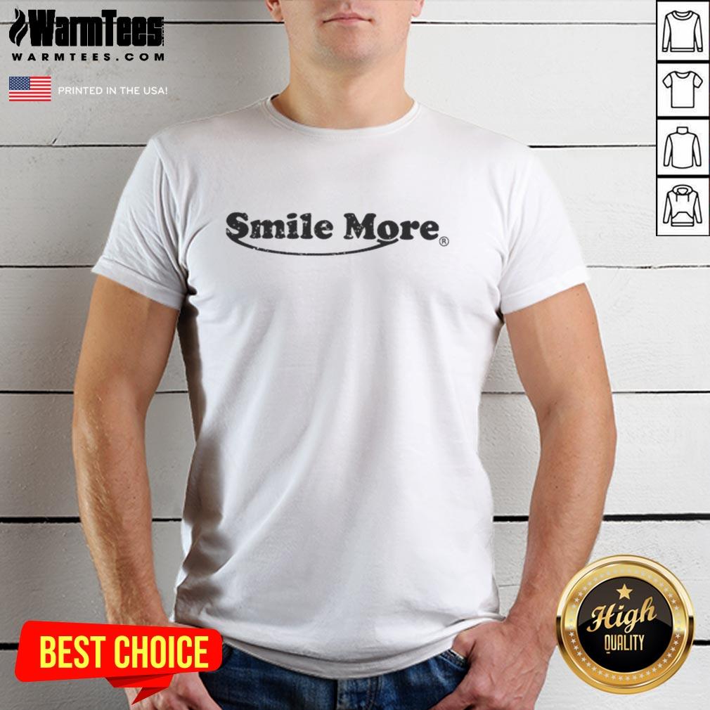 Good Smile More Logo T-Shirt featuring a vibrant logo design on a stylish casual tee for fans of anime merchandise.