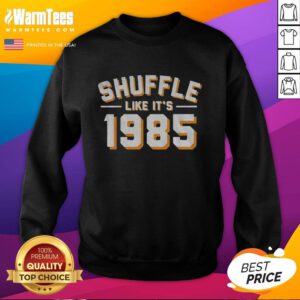 Vintage 1985 Chicago Bears sweatshirt design with vibrant colors and retro style, perfect for fans of hot shuffle music.