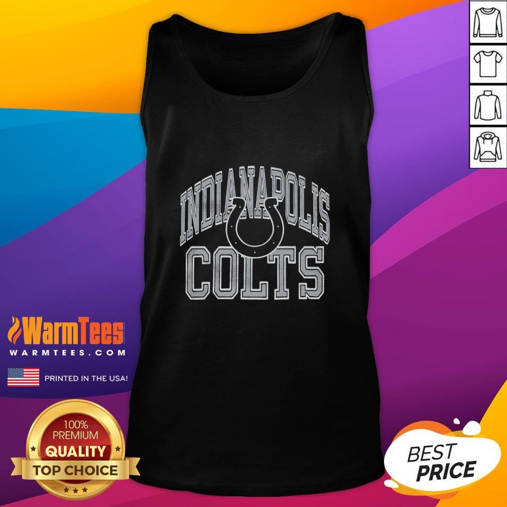 Stylish Nice Indianapolis Colts Arch Tank Top featuring team colors and logo, perfect for game day and casual wear.