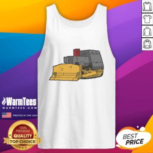 Alt Text: Nice Killdozer modified bulldozer tank top showcasing a unique design of the iconic armored machine.