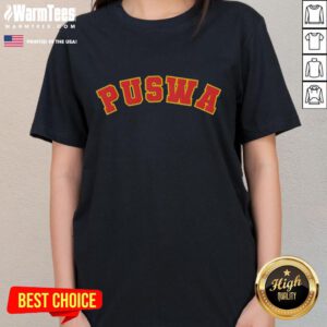 Alt Text: Official Tell Me Lies Puswa Ladies Tee featuring a stylish design for fans of the show, perfect for casual wear.