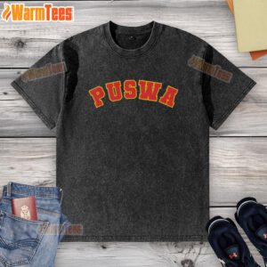Official Tell Me Lies Puswa Washed T-Shirt featuring a trendy design and soft fabric, perfect for casual wear.