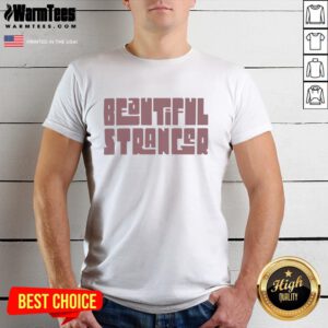 Alt Text: Official The Runarounds Band Beautiful Stranger T-Shirt featuring vibrant graphics and a stylish design for fans.