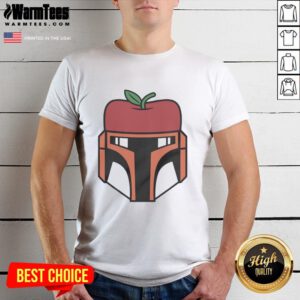 Original Boba Fett X New York Mets Apple T-Shirt featuring a unique Star Wars design perfect for fans and collectors.
